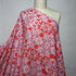 'Ornate Fretwork' Cotton Voile ~ Coral *Remnant 1.95m Was $50.30 Now $40.20